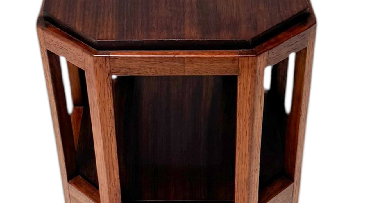 Art Deco Amsterdamse School Side Table, 1920s